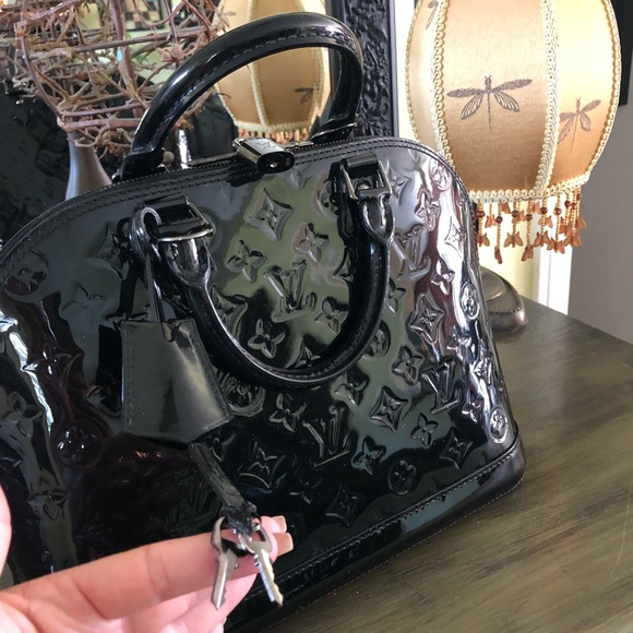 AUTH Louis Vuitton Noir Magnetique Alma PRISTINE🌺 - Picture 6 of 8